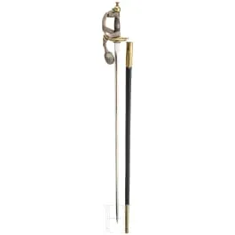 Épée de pointe pour officiers de cuirassiers, vers 1900
