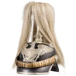 Helm für Einjährig Freiwillige im 2. Garde-Dragoner-Regiment, ab 1860
