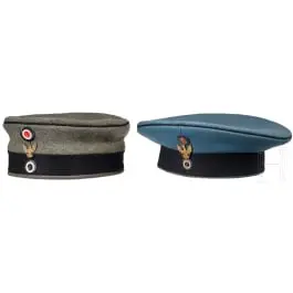 Due berretti da campo per truppa del Reggimento dragoni Brandenburg 1 n. 2