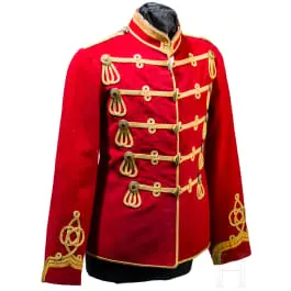 Attila per truppa del Reggimento Ussari della Guardia del Corpo, datata 1905