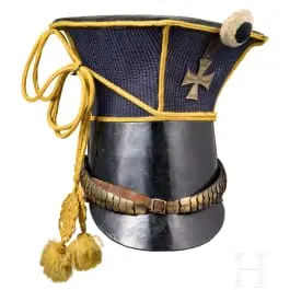 Tschapka M 1815 pour hommes de troupe des régiments d'uhlans n° 1 à 4, 20e siècle