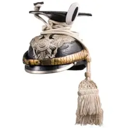 Tschapka pour hommes de troupe du 1er ou 3e régiment de garde d'uhlans, vers 1900