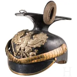 Tschapka pour officiers des régiments de uhlans n° 4, 9 - 12, vers 1900