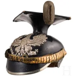 Tschapka pour officiers du régiment de uhlans n° 5, vers 1900