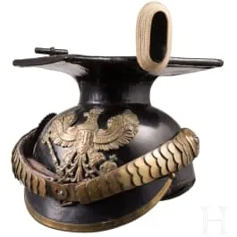 第10枪骑兵团士兵用四角帽，约1900年