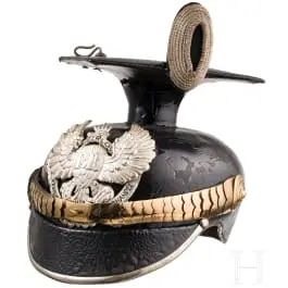 Tschapka pour officiers du régiment d'ulans n° 14, vers 1900
