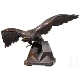 Stolni orao od bronce, oko 1900.
