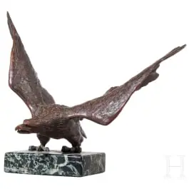 Stolni orao od bronce, oko 1900.
