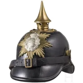 Kaciga M 1887 za saske pješačke postrojbe