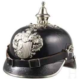Přilba pro uniformované úředníky města Lipsko kolem 1910