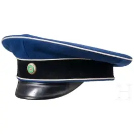 Berretto con visiera per ufficiali del Regio Reggimento Carabinieri Sassone, prima del 1897