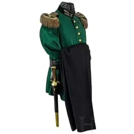 Uniforme per funzionari forestali superiori nel Regno di Sassonia, circa 1910