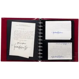 Principe Friedrich Christian, Duca di Sassonia (1893 - 1968), e Principe Georg - collezione di corrispondenza personale, anni 1930 - 1960
