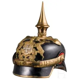 Elmo per ufficiali di riserva dell'esercito del Württemberg, circa 1900