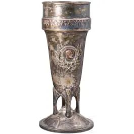 符腾堡国王威廉二世(1891 - 1918)——带有其肖像的代表性奖杯
