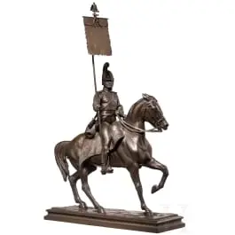 Konjanička statua württemberškog lovca na konju iz prve polovice 19. st.