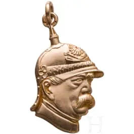 Princ Otto von Bismarck - zlatni privjesak, oko 1900.