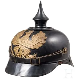 Casco sustituto de chapa de acero, hacia 1914