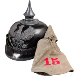 Kaciga M 1915 za vojnike pješačkih postrojbi, datirana 1916.