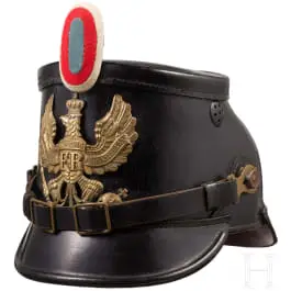 Tschako M 1895 za momčad Vestfalske lovačke bojne br. 7, oko 1915.