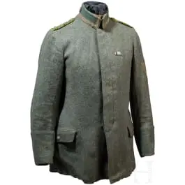 Sivo-poljska bluza za dočasnike 9. husarske pukovnije