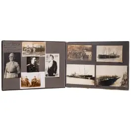 Fotografski album Hermanna Steinberga, glazbenika u III. pomorskoj bojni, Tsingtau, 1912.–1915.