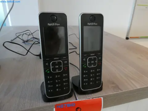 2 бездротові телефони AVM FRITZ!Fon
