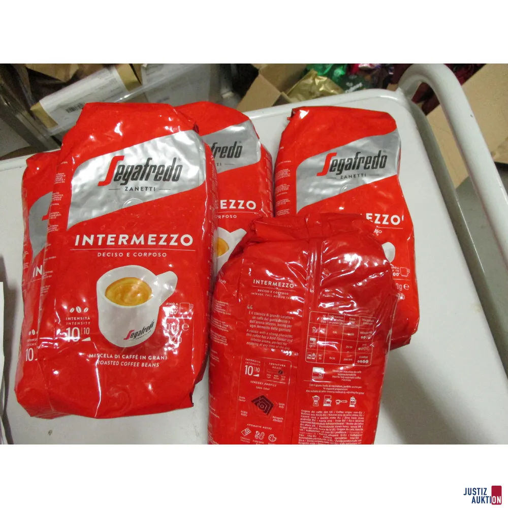 Segafredo zrna kave, 5 paketa