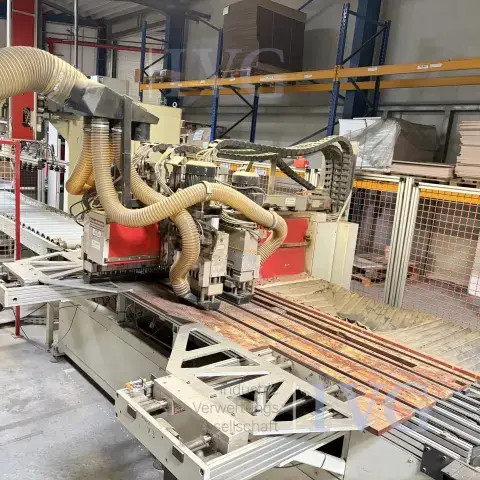 Linea di montaggio: mobile basso con alimentazione, foratura e pressa per corpi PRIESS & HORSTMANN BAO-DL-CNC / KP-3-CNC