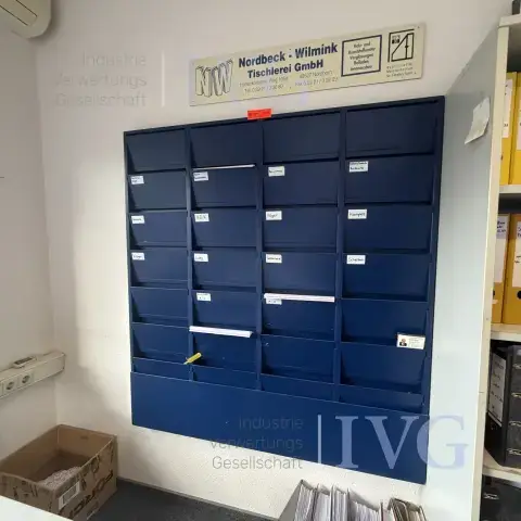 工作卡壁挂架（蓝色）