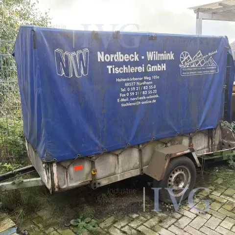 Remolque caja abierta PREDOM PRESPOL 750