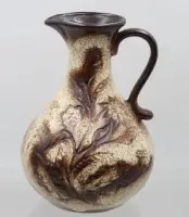 Hankekanne 70 år floral dekor