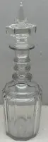 Antikk likørkaraffel, 1800-tallet, høyde 31,5 cm, god stand