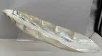 大号长形托盘，镀银，状况良好，高5厘米，53x11厘米