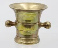 vintage messingmørtel,