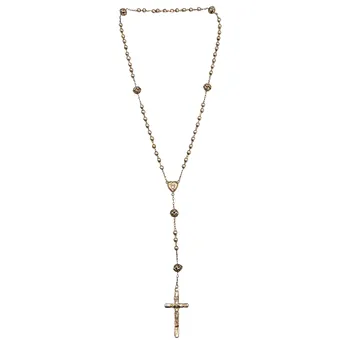Rosario con crocifisso in argento