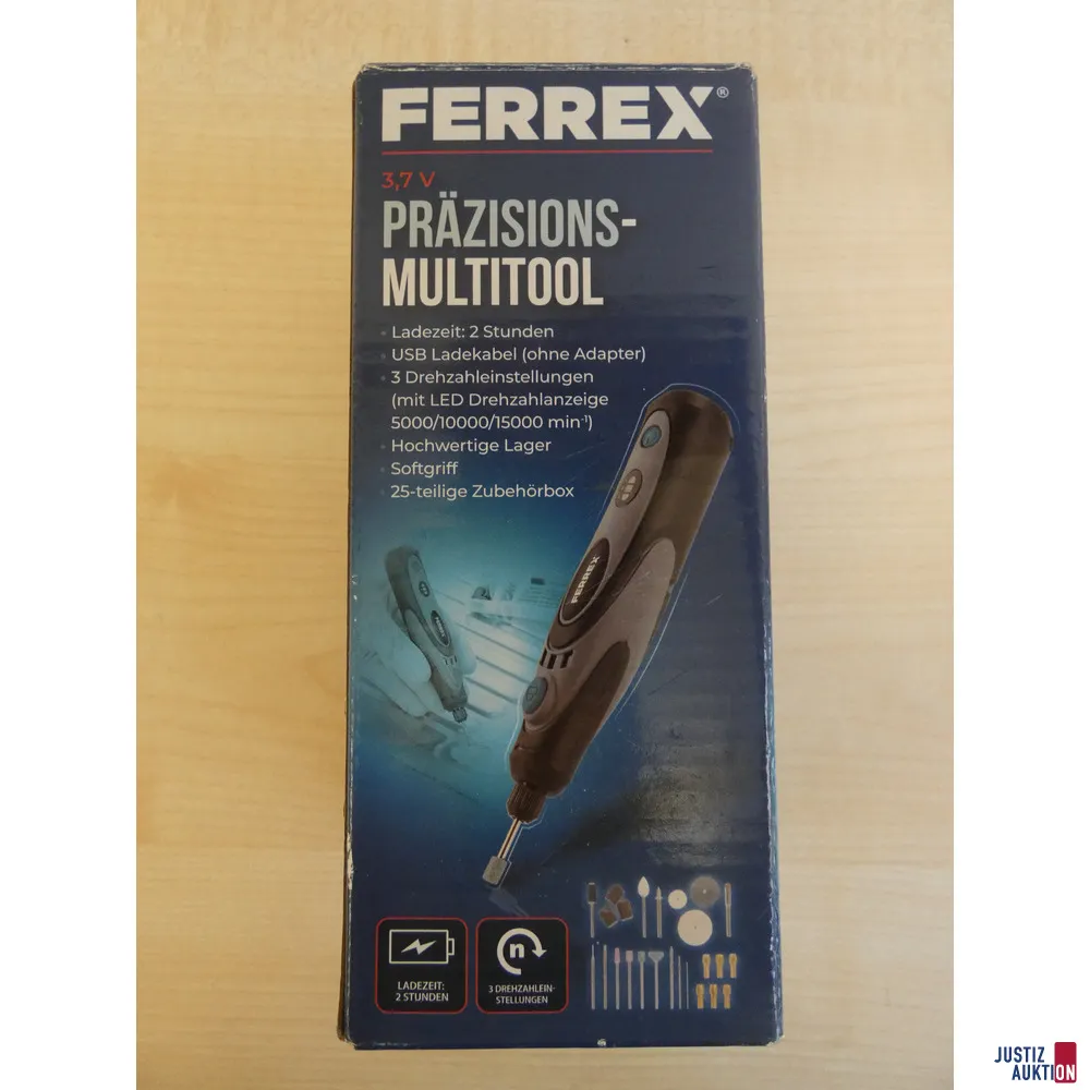 Ferrex precisie-multitool - onvolledig -