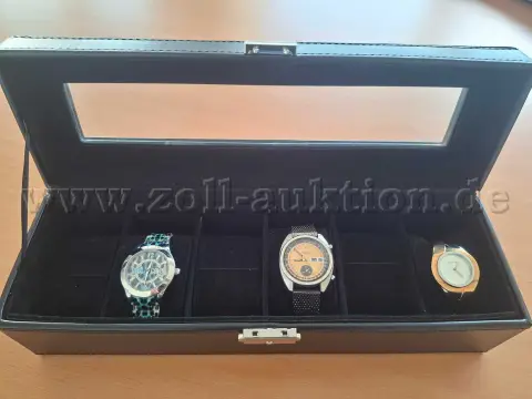 Lot de montres : Seiko Chronograph homme, Just Cavalli femme, Calvin Klein femme