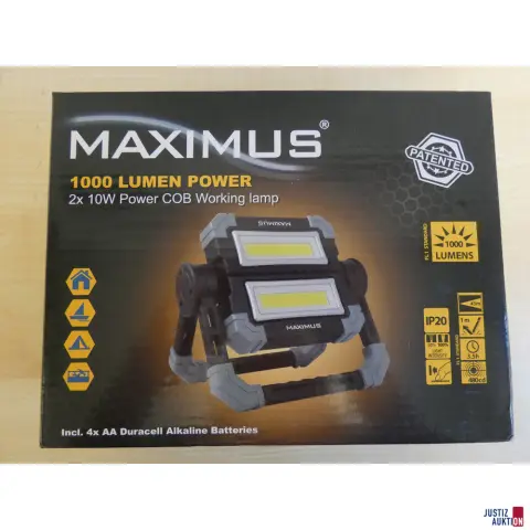 مصباح عمل Maximus واحد 1000 لومن