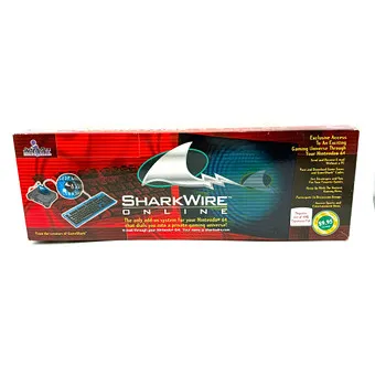 SHARKWIRE ONLINE NINTENDO 64 1999 NIB BNIB NOS 全新原包装。