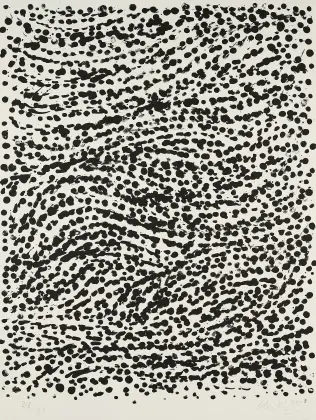 Günther Uecker, foaia 2 (din: Strömung)