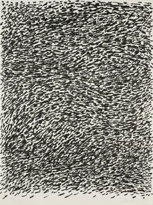 Günther Uecker, foaia 3 (din seria Strömung)