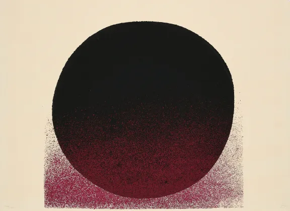 Rupprecht Geiger, Rødbrun - sort
