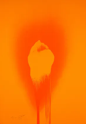 Otto Piene, Orange Yellow First