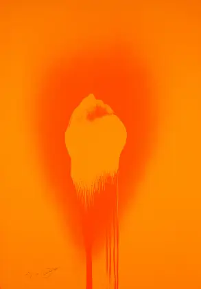 Otto Piene, Orange Yellow First
