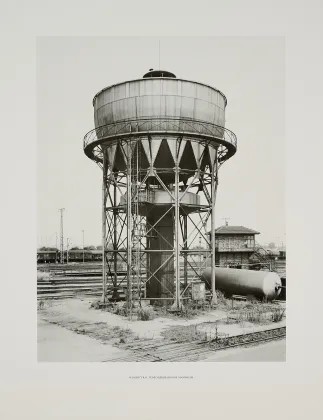 Bernd与Hilla Becher，曼海姆调车场水塔