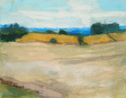 Klaus Fußmann, Paesaggio