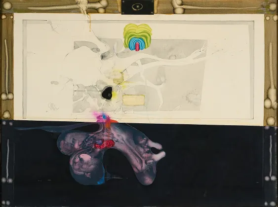 Paul Wunderlich, Figura con cigni