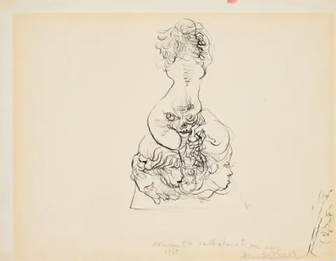 Hans Bellmer, Uden titel (Visage Etudes)