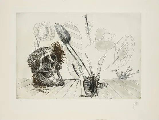 Markus Lüpertz，出自：西班牙系列 Skull